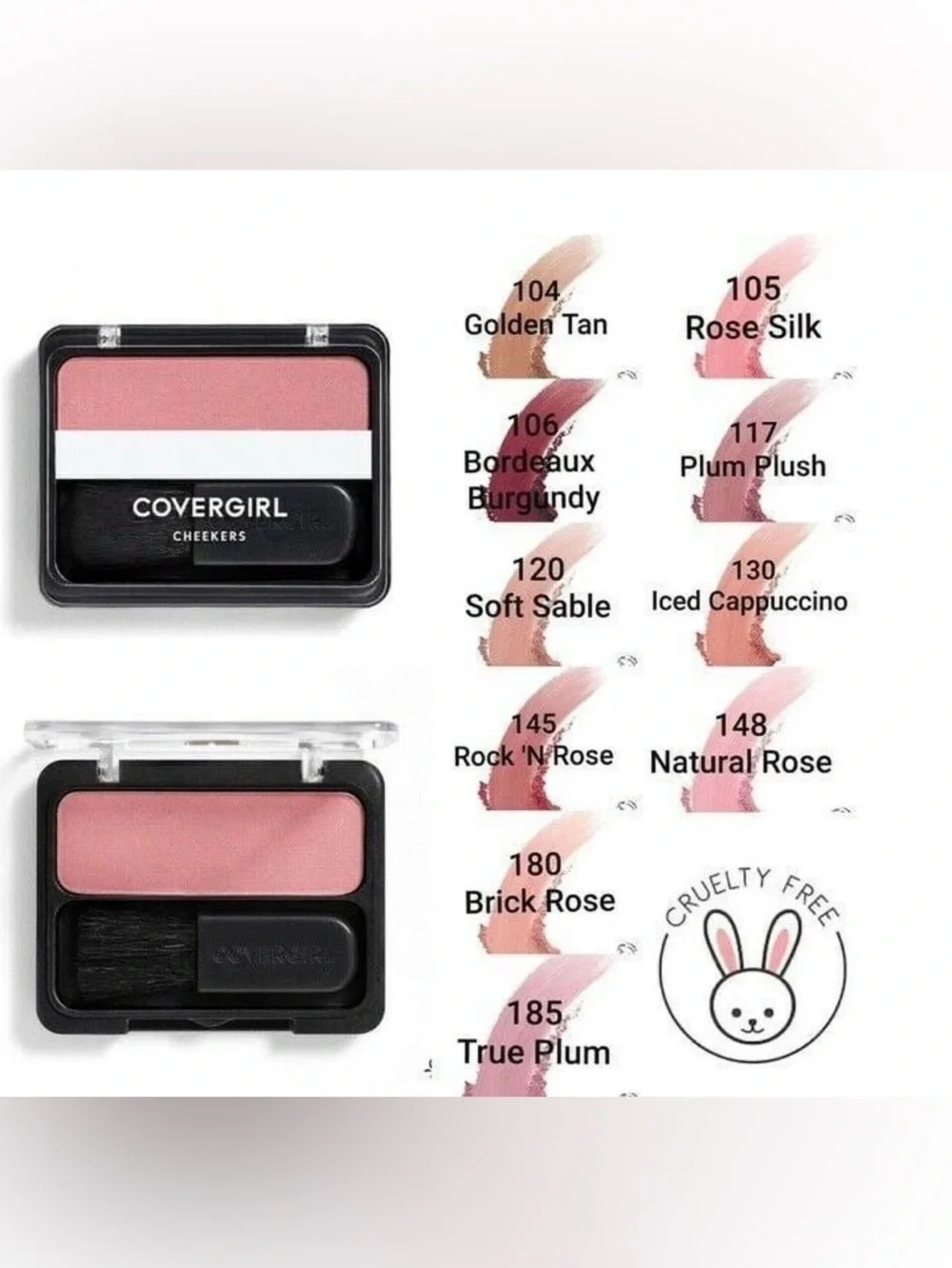 X5 COVERGIRL Cheekers Cream Blush - 2-117/ 3-106